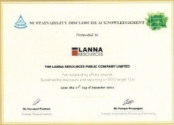 Sustainability Disclosure Acknowledgement Award 2021