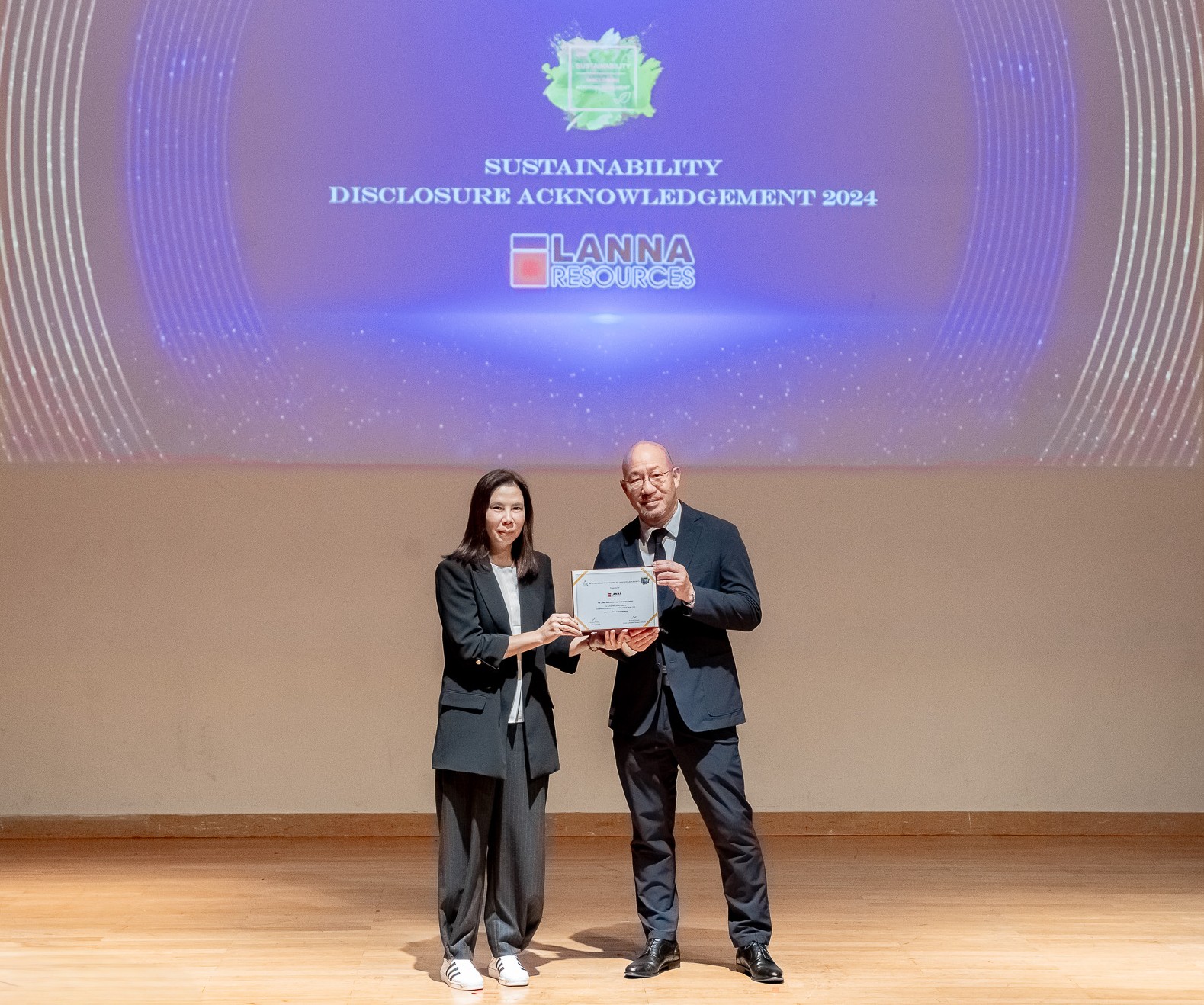Sustainability Disclosure Acknowledgement ปี 2567